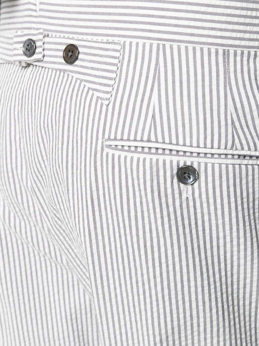 Discount β Thom Browne Seersucker Suit With Tie single breasted suits of men 𧨠7 Thom Browne Seersucker Suit With Tie