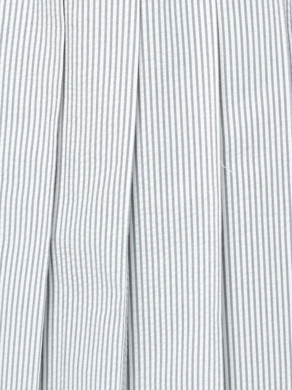 Brand new π Thom Browne Seersucker Pleated Skirt pleated skirts of women β 5 Thom Browne Seersucker Pleated Skirt