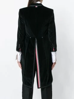 Best Pirce βοΈ Thom Browne Tonal Grosgrain tipped Tailcoat In Velvet blazers of women π₯° 8 Thom Browne Tonal Grosgrain-tipped Tailcoat In Velvet