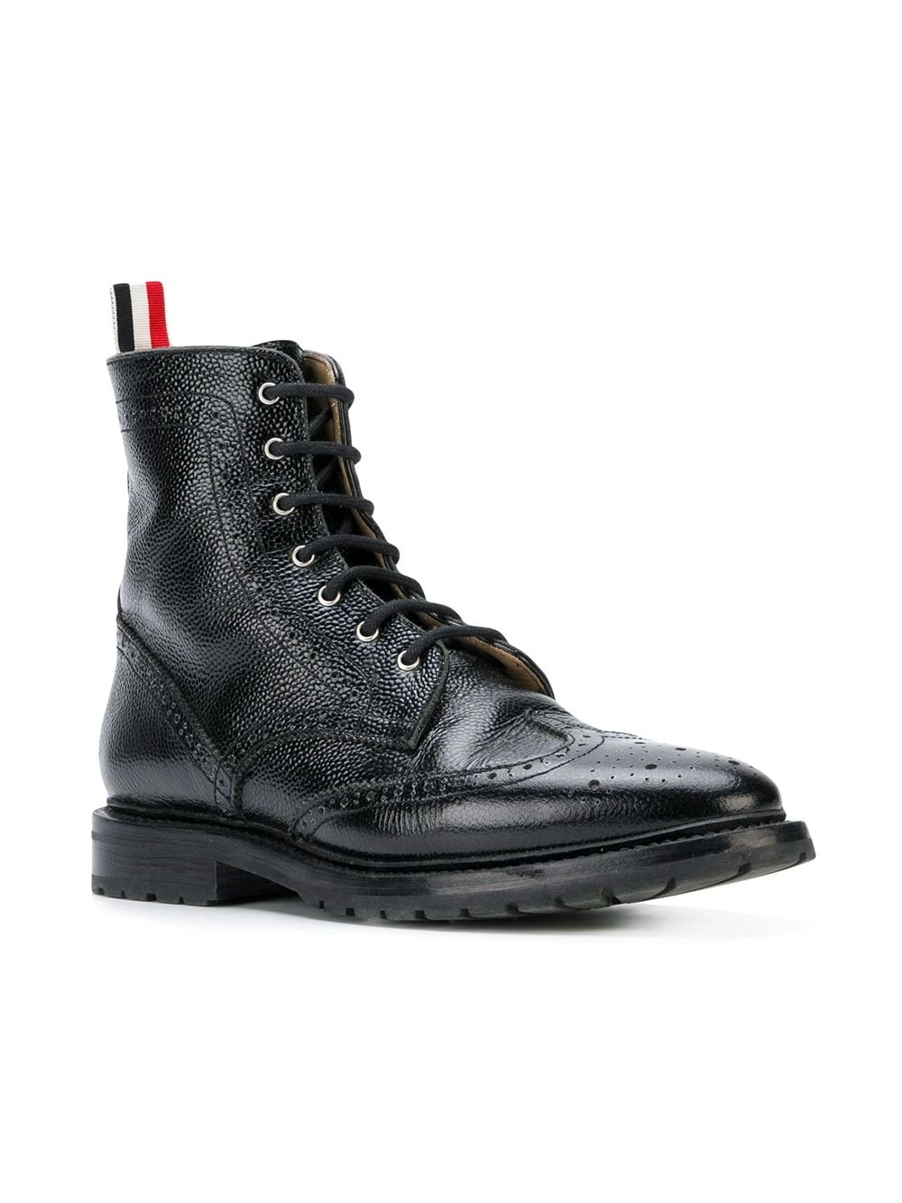 New 😉 Thom Browne Pebble Grain Wingtip Boot boots of women ❤️ 2 Thom Browne Pebble Grain Wingtip Boot