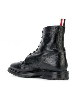 New 😉 Thom Browne Pebble Grain Wingtip Boot boots of women ❤️ 6 Thom Browne Pebble Grain Wingtip Boot