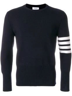 Thom Browne 4-Bar Milano Stitch Pullover