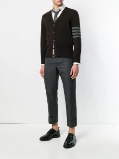 Thom Browne 4-Bar Milano Stitch Cardigan