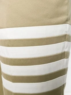 Cheapest β Thom Browne Seamed 4 Bar Stripe Unconstructed Chino Trouser In Cotton Twill cropped pants of men π€© 9 Thom Browne Seamed 4-Bar Stripe Unconstructed Chino Trouser In Cotton Twill