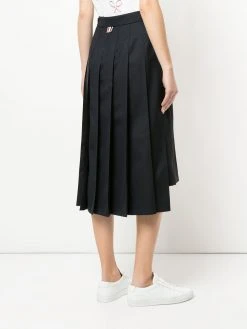 Thom Browne pleated midi skirt