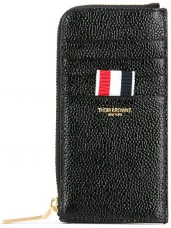Thom Browne zipped leather wallet