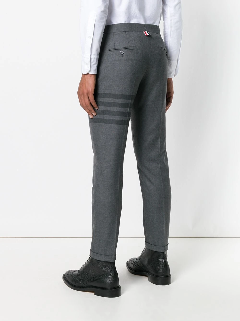 New π Thom Browne 4 Bar Skinny Fit Trouser skinny pants of men π€© 4 Thom Browne 4-Bar Skinny-Fit Trouser