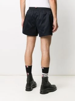 Thom Browne drawcord waistband rugby shorts