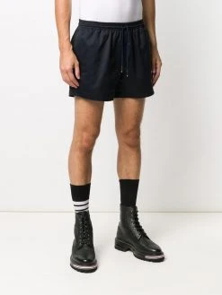 Thom Browne drawcord waistband rugby shorts