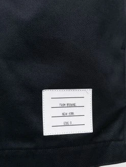 Thom Browne drawcord waistband rugby shorts