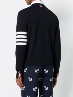 Thom Browne 4-Bar Milano Stitch Pullover
