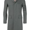 Thom Browne 4-Bar high-armhole Chesterfield coat