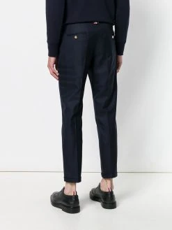 Best reviews of β€οΈ Thom Browne 4 Bar skinny fit trousers skinny pants of men π₯ 8 Thom Browne 4-Bar skinny-fit trousers
