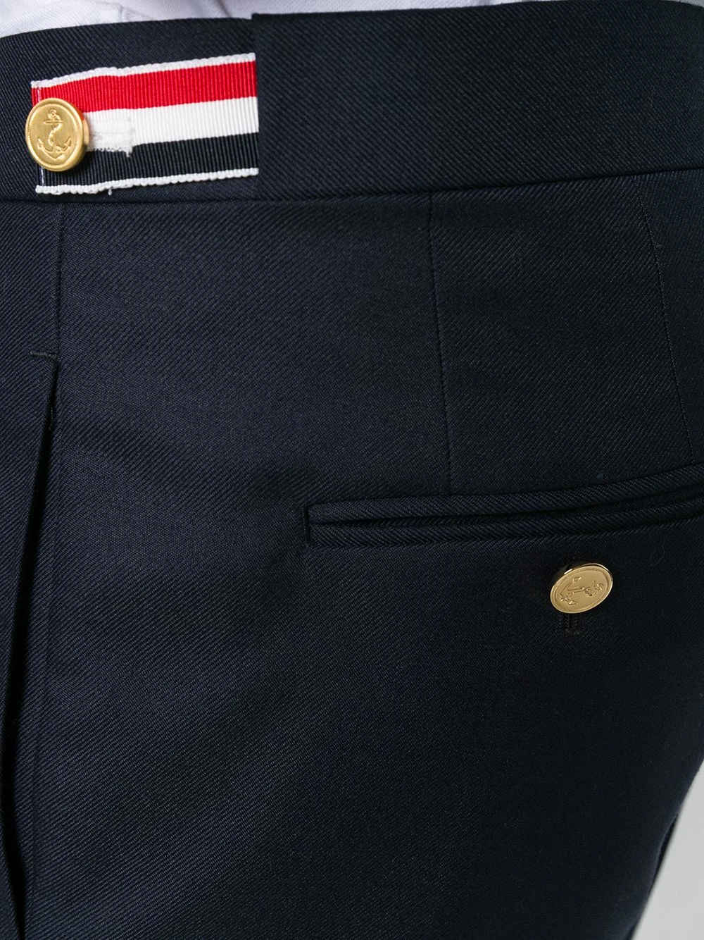 Best reviews of β€οΈ Thom Browne 4 Bar skinny fit trousers skinny pants of men π₯ 5 Thom Browne 4-Bar skinny-fit trousers