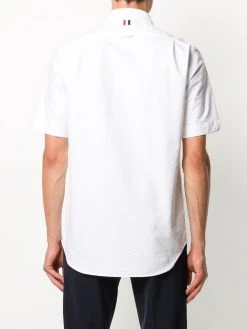Thom Browne short-sleeved Oxford shirt