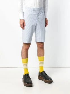 Thom Browne Seersucker Backstrap Short