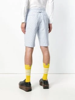 Thom Browne Seersucker Backstrap Short
