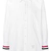 Thom Browne Grosgrain Cuff Oxford Shirt