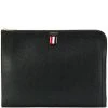 Thom Browne pebbled document gusset folio