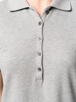 Thom Browne RWB-stripe polo shirt dress