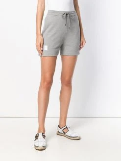 Thom Browne Rwb Stripe Piqué Shorts