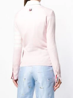 Wholesale 𧨠Thom Browne 4 Bar Cashmere Cardigan cardigans of women β 8 Thom Browne 4-Bar Cashmere Cardigan