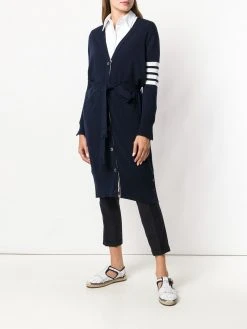Thom Browne Long Boxy Cashmere Cardigan