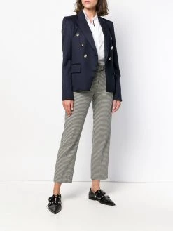 Thom Browne Sleeveless Grosgrain Poplin Shirt