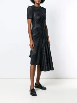 New ❤️ Thom Browne Chalk stripe pencil dress day🌟 dresses of women ❤️ 7 Thom Browne chalk stripe pencil dress