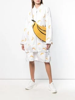 Thom Browne Banana Appliqué Oversized Bomber