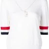 Thom Browne Rwb Cuff Fine Merino Tee