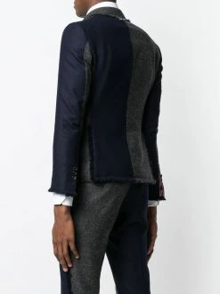 Thom Browne frayed edges sport coat