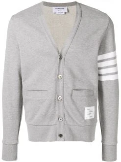 Thom Browne 4-Bar loopback cardigan