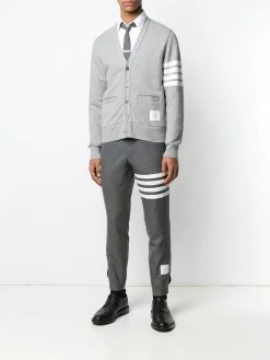 Thom Browne 4-Bar loopback cardigan