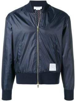 Thom Browne Center-back Stripe Ripstop Bomber