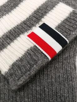 Thom Browne 4-bar Cashmere Gloves