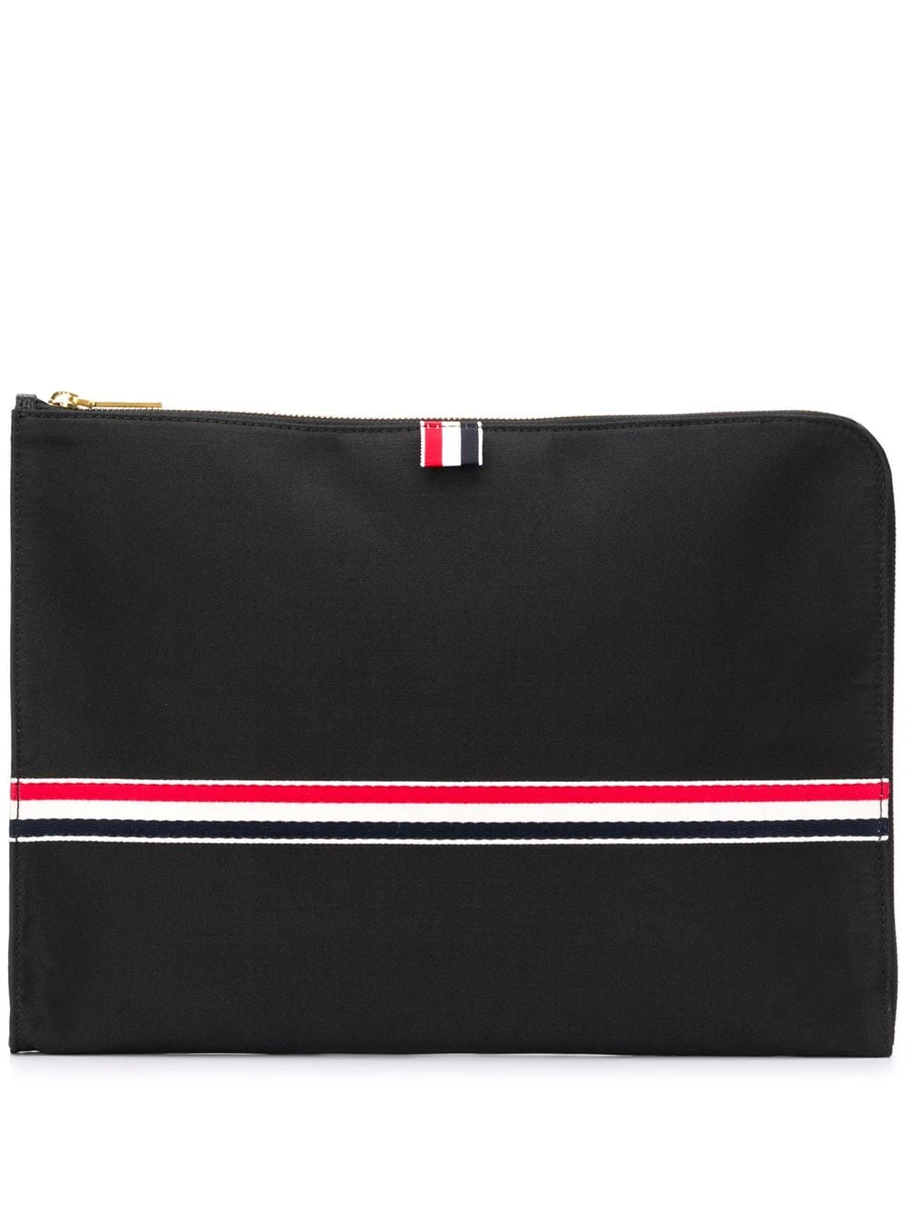 Wholesale β¨ Thom Browne Rwb Webbing Large Gusset Folio clutch bags of men π 1 Thom Browne Rwb Webbing Large Gusset Folio
