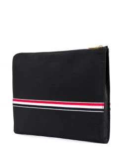 Wholesale β¨ Thom Browne Rwb Webbing Large Gusset Folio clutch bags of men π 7 Thom Browne Rwb Webbing Large Gusset Folio