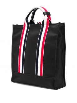 Outlet β Thom Browne Grosgrain stripe tote bag tote bags of men π 7 Thom Browne grosgrain stripe tote bag