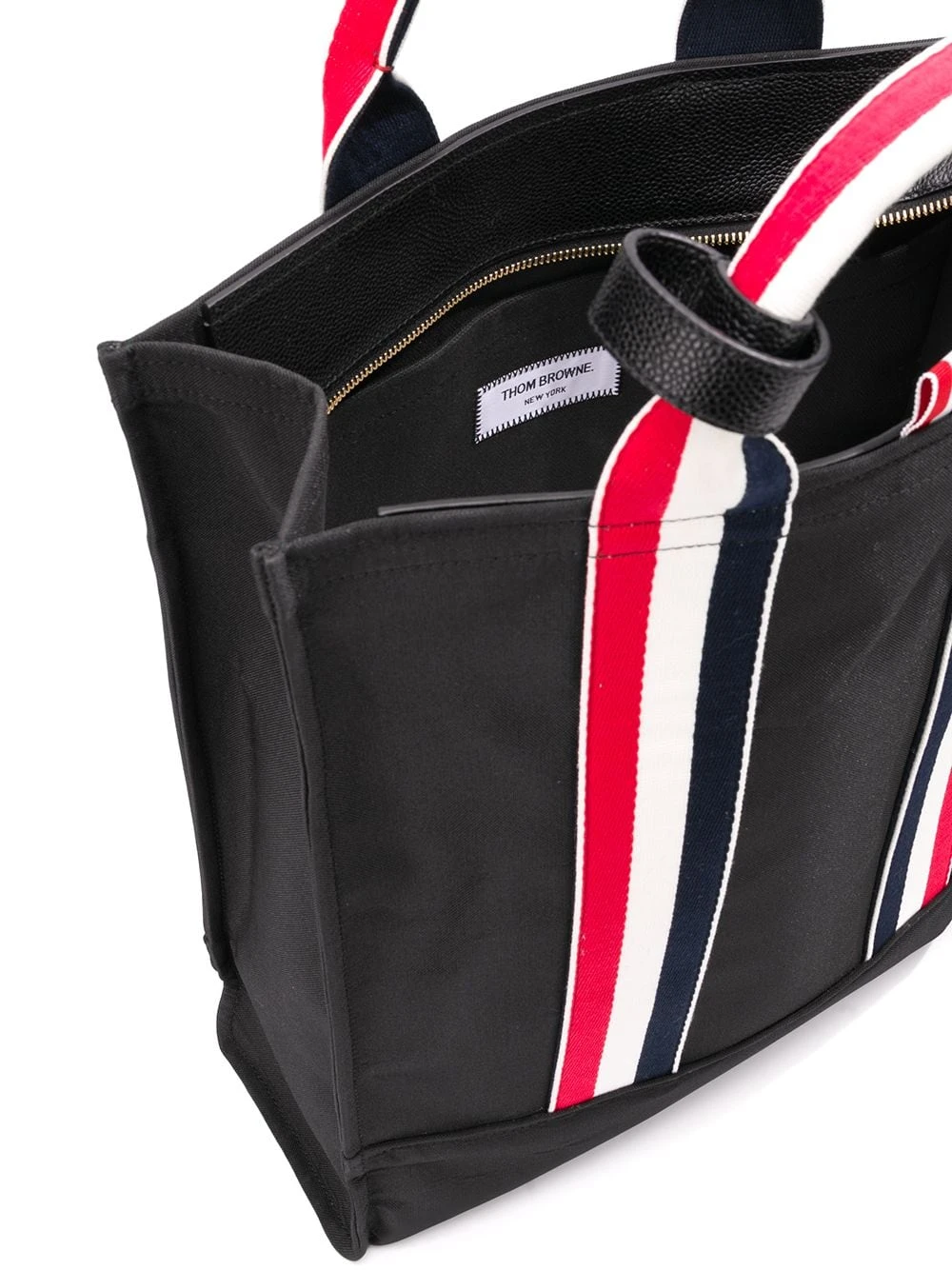 Outlet β Thom Browne Grosgrain stripe tote bag tote bags of men π 5 Thom Browne grosgrain stripe tote bag