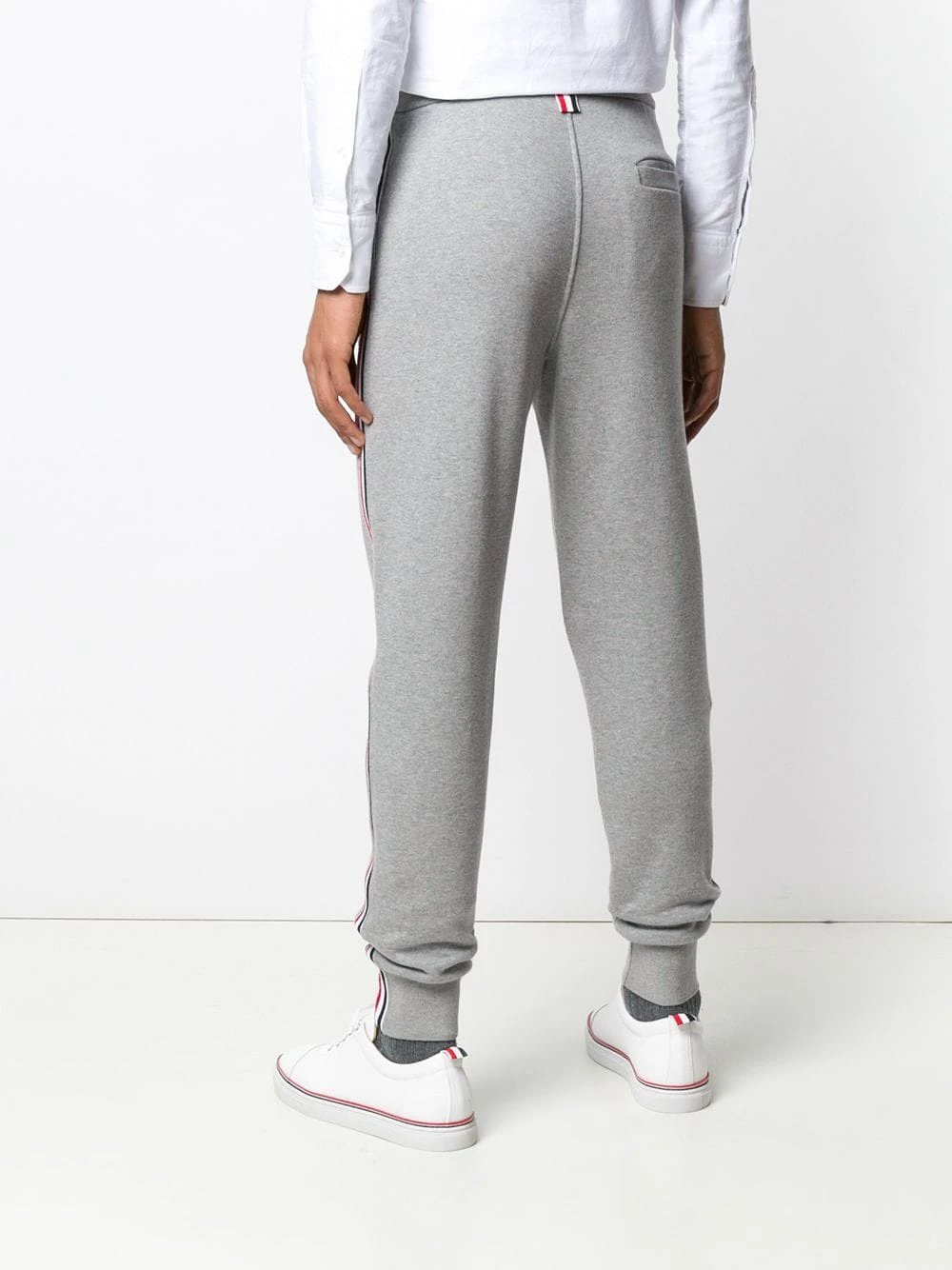 Best Pirce π Thom Browne Rwb Stripe Loopback Sweatpants of men π 4 Thom Browne Rwb Stripe Loopback Sweatpants