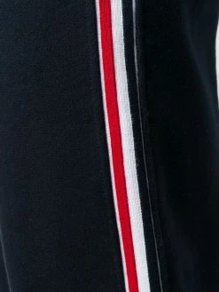 Thom Browne RWB stripe loopback track pants