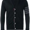 Thom Browne fine merino wool V-neck cardigan
