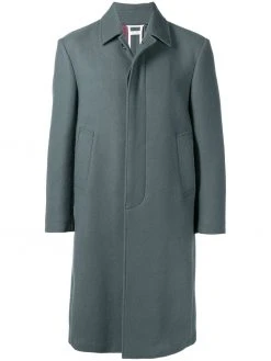 Thom Browne Relaxed Cashmere Bal Collar Overcoat