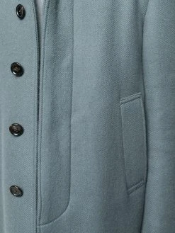 Thom Browne Relaxed Cashmere Bal Collar Overcoat