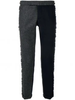 Thom Browne Frayed Edges Skinny Trouser