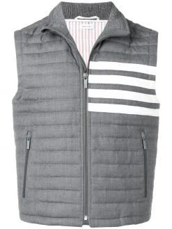 Thom Browne 4-bar Down Quilted Vest