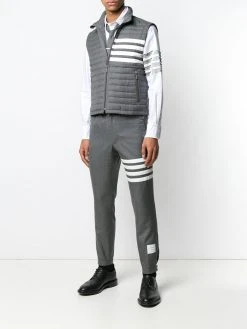 Thom Browne 4-bar Down Quilted Vest