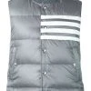 Thom Browne 4-bar Matte Nylon Down Vest