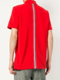 Thom Browne center-back stripe polo shirt